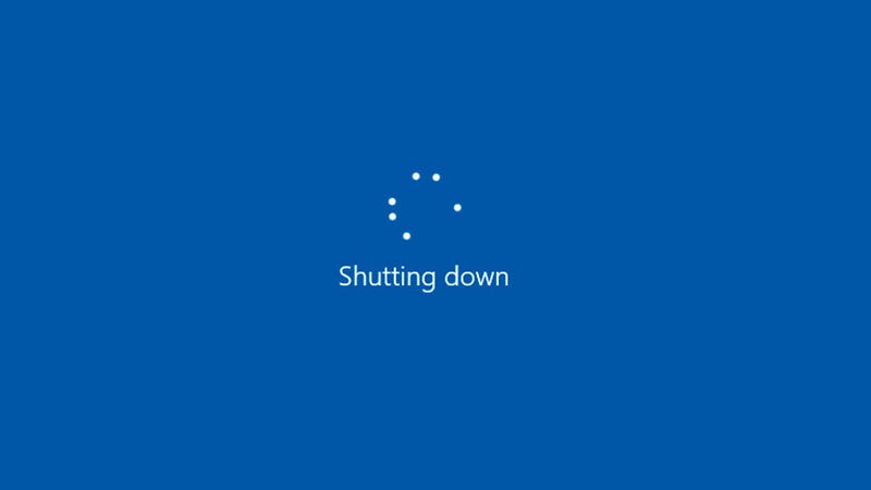 Illustration for article titled How to Fix the Windows 10 Shutdown Delay Bug