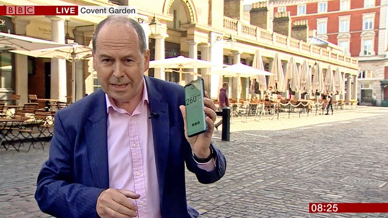 Illustration for article titled BBC Goes to Conduct Its First Broadcast Over 5G, Immediately Hits Data Cap