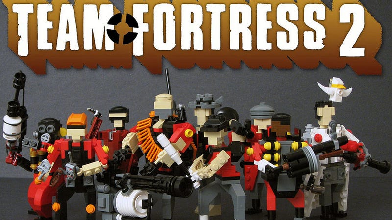 Illustration for article titled These TF2 LEGO Figures are so Small! They are Funny to me!