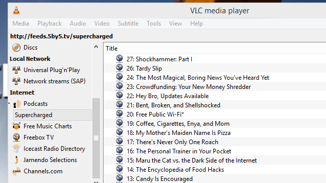 Funciones ocultas del  VLC que tal vez no conocias