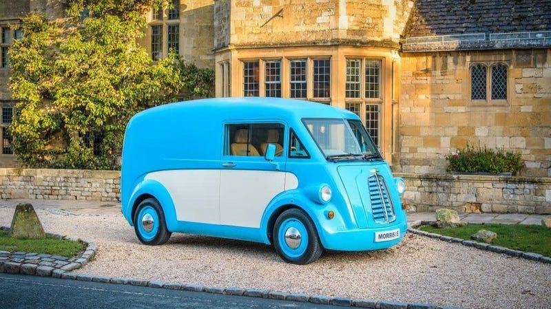 Illustration for article titled This Morris Is The Cutest Electric Commercial Van I've Ever Seen