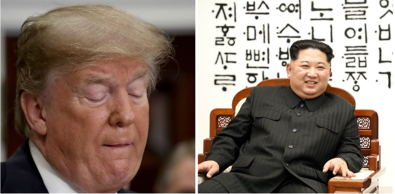 Donald Trump; Kim Jong Un
