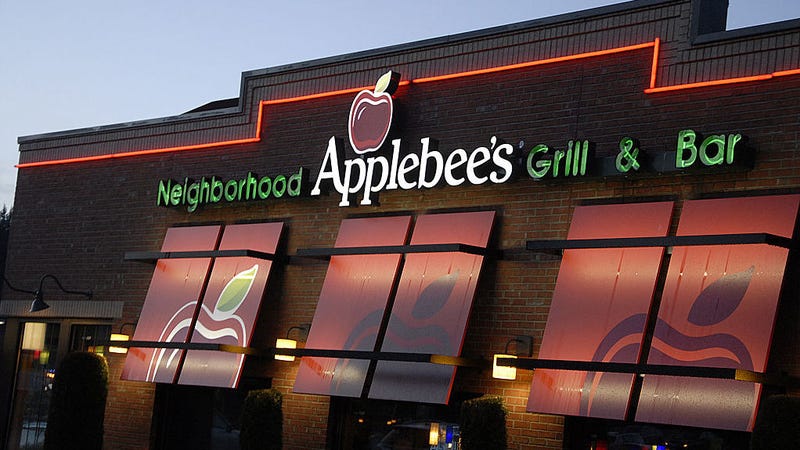 Illustration for article titled Applebee’s working on a new app for those who need Applebee’s right freaking now