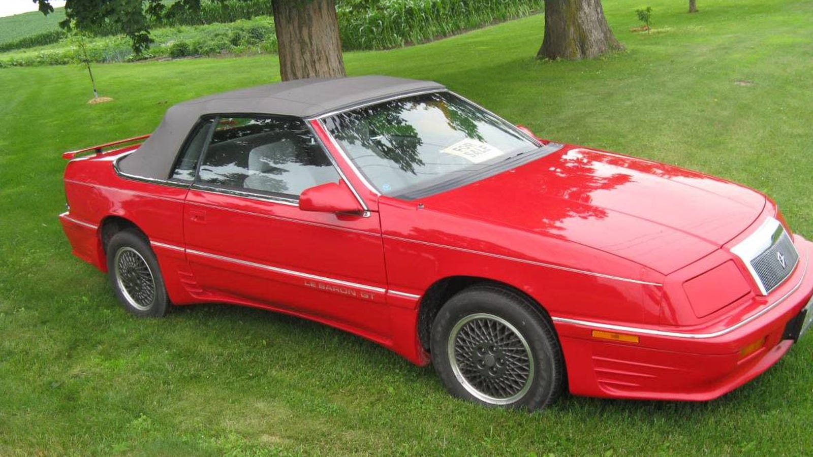 At 4,500, Could You Do Some Grand Touring in This 1990 Chrysler LeBaron GT?