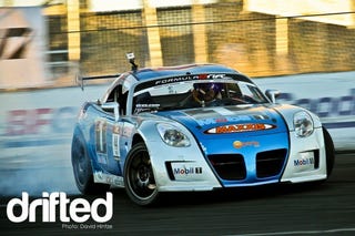 Illustration for article titled Screw work, watch Formula D LIVE from Qatar right now