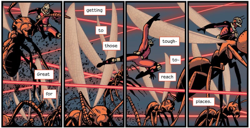 Illustration for article titled New Ant-Man Comic
Book Is The Perfect Trailer for Marvel’s Next Movie