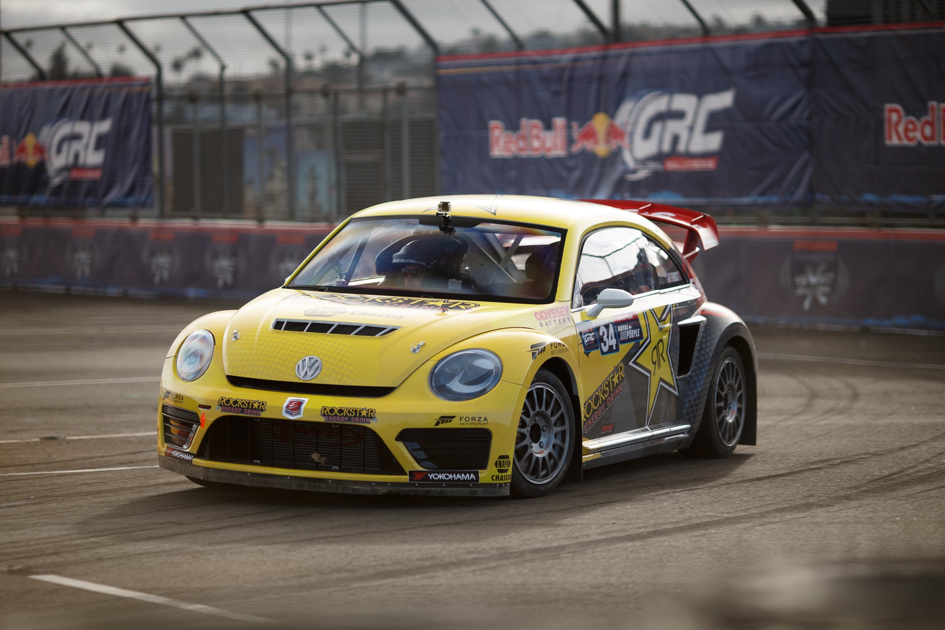 Volkswagen global rallycross beetle