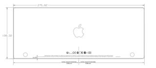 Illustration for article titled New, Even Smaller Apple Bluetooth Keyboard Whispers New iMacs to Us