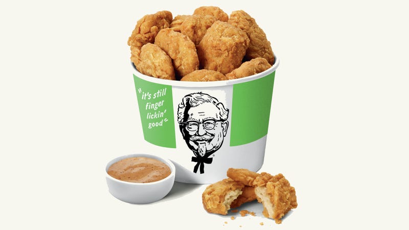 Illustration for article titled KFC testing Beyond plant-based "chicken"