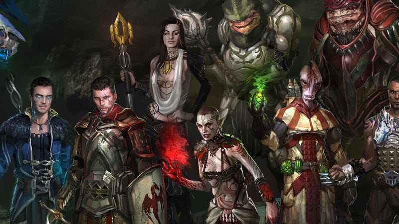 Illustration for article titled The Great Mass Effect & Dragon Age Crossover Project