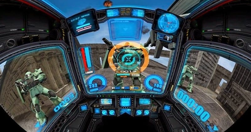 realistic gundam cockpit