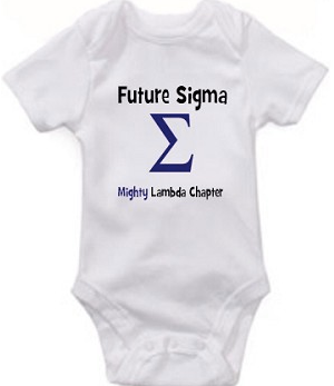 “Future Sigma” onesie from Cocoa Babies