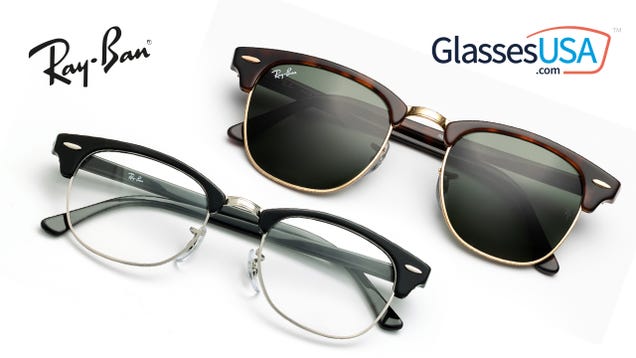 Hey Four Eyes, Ray-Ban and Oakley Prescription Frames Are 30% off at GlassesUSA