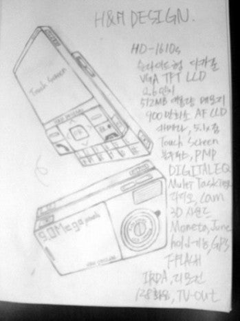 Illustration for article titled Leaked Sketch of Samsung's Wonder Phone