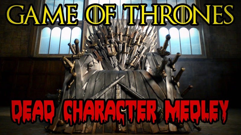 Illustration for article titled Fallen Game Of Thrones characters sing about their deaths