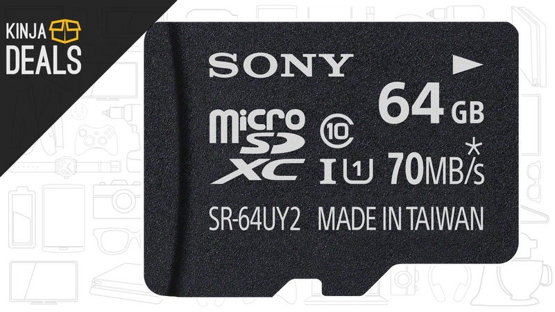 Illustration for article titled Here's The Best Price We've Seen on a 64GB MicroSD Card