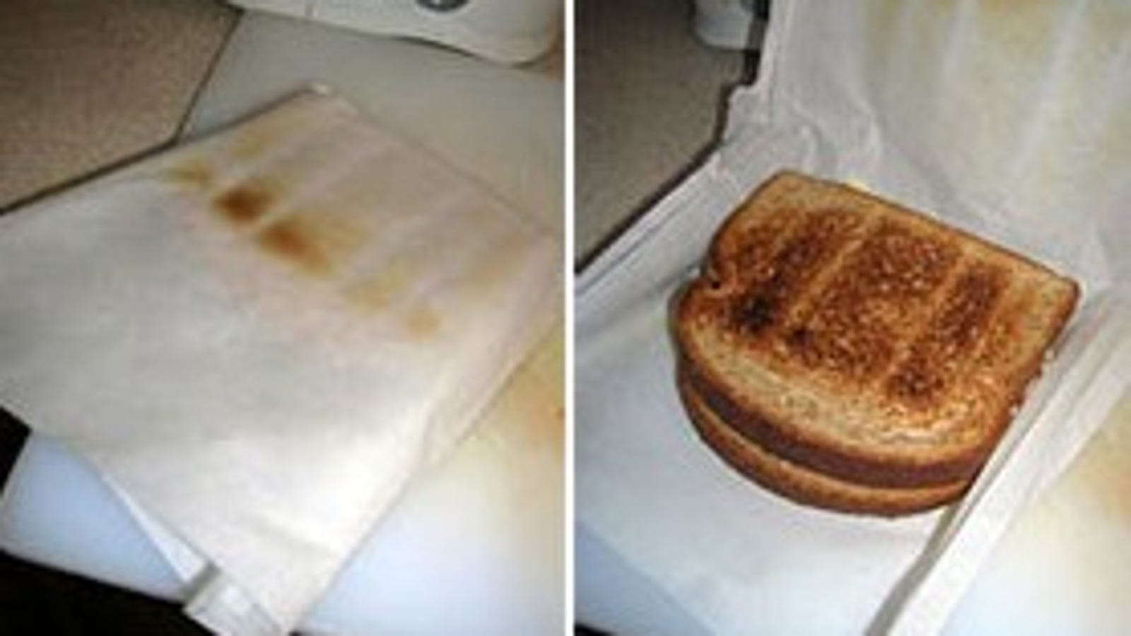 Turn Parchment Paper into a Toaster Bag for MessFree Toasted Sandwiches