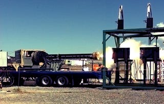 US Army Rail Gun Fires for the First Time