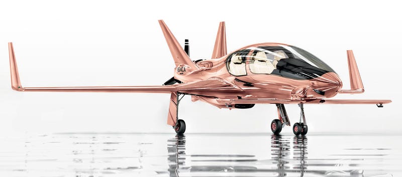 photo of Neiman Marcus Wants You to Put a $1.5 Million Rose Gold Private Plane On Your Christmas List image