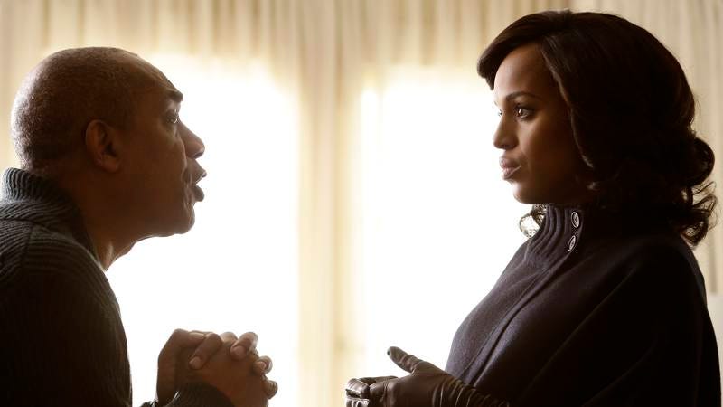 Illustration for article titled Scandal gives us everything we didn’t want in a Papa Pope-centric episode