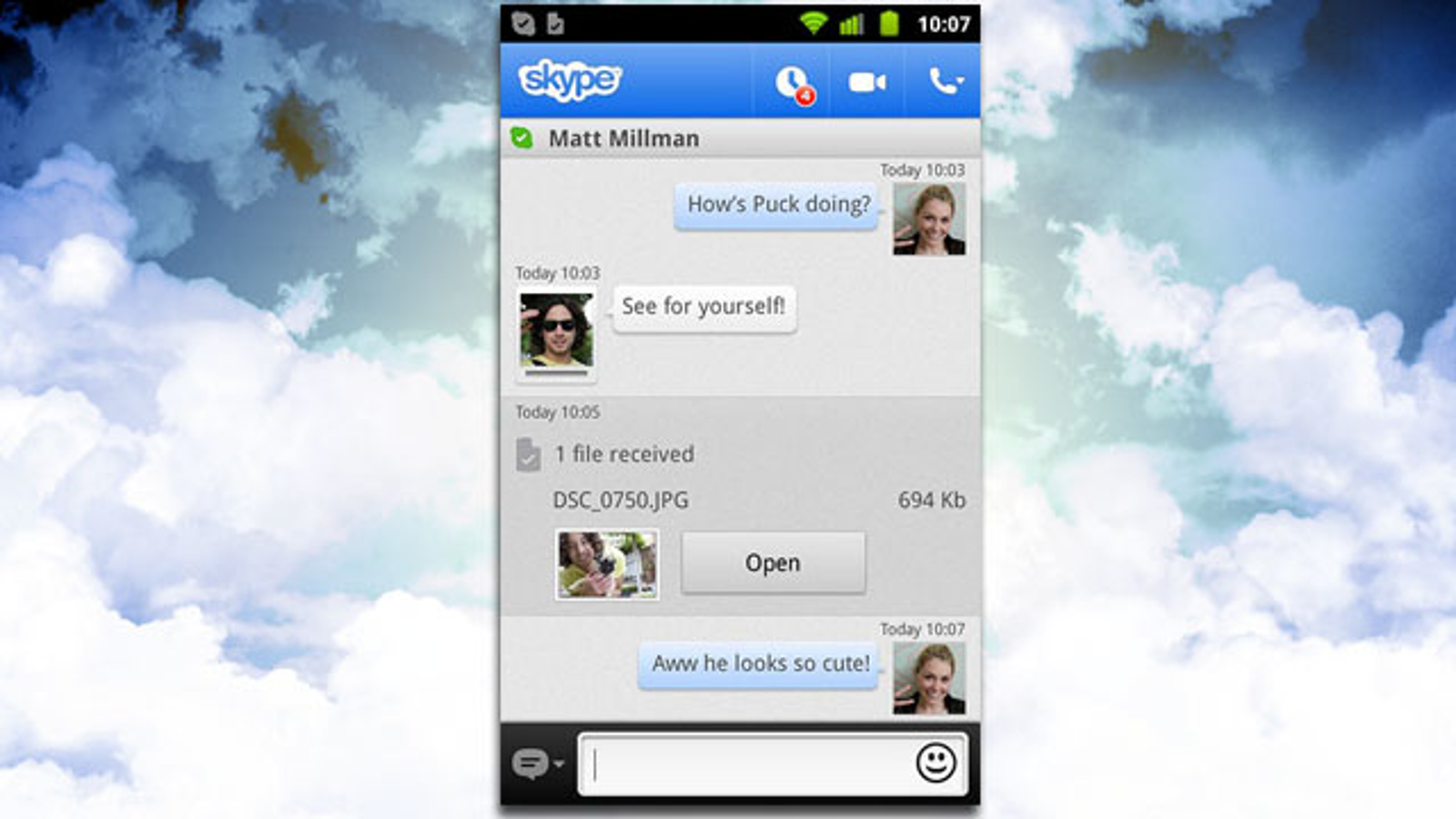 skype app for motorola xoom