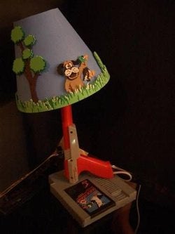 Illustration for article titled DIY Duck Hunt Lamp Still Has That Blasted Laughing Dog
