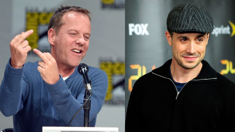 Illustration for article titled Kiefer Sutherland and Freddie Prinze Jr.'s Weird Bloodfeud Continues