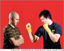 Illustration for article titled Gizmodo vs. Engadget Battle Spotlighted in Fortune Mag