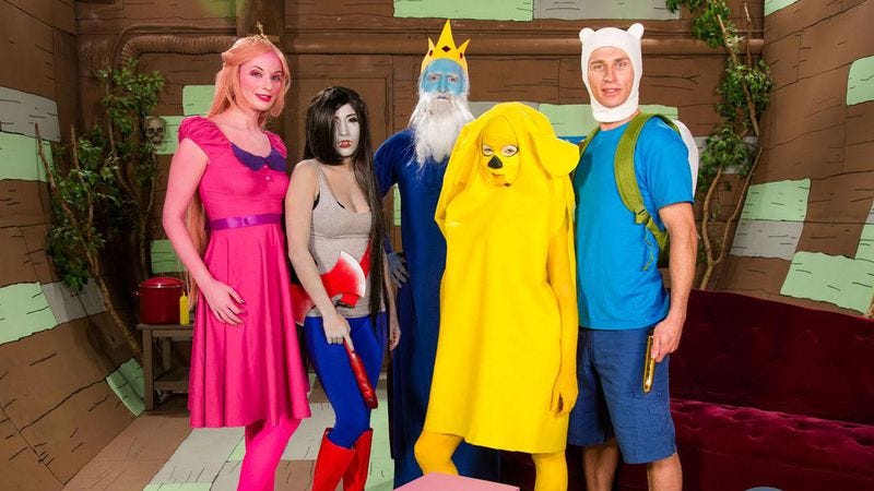 Adventure Time Cosplay Porn Parody - The sweet, surprisingly deep, and irreverent Adventure Time has now been  adapted into a porn parody by the weirdos at WoodRocket. Titled Assventure  Timeâ€”The ...