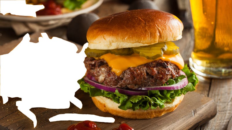 Illustration for article titled If you had to pick a non-French fries accompaniment for burgers, what would it be?