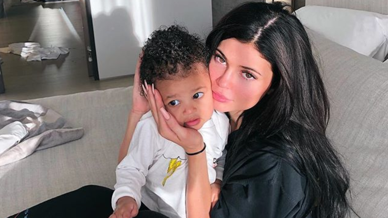 Watch Stormi Hit Kylie Jenner With A Makeup Brush
