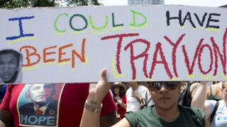 Supporters at a candlelight vigil for Trayvon Martin (Mario Tama/Getty Images) 