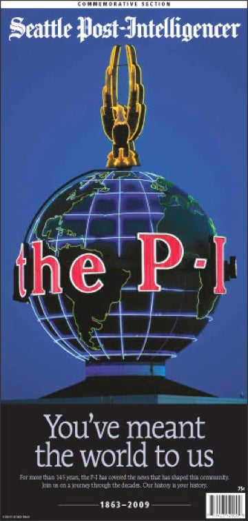 Illustration for article titled Bye-bye, P-I: Final edition of 146-year-old Seattle newspaper hits streets today
