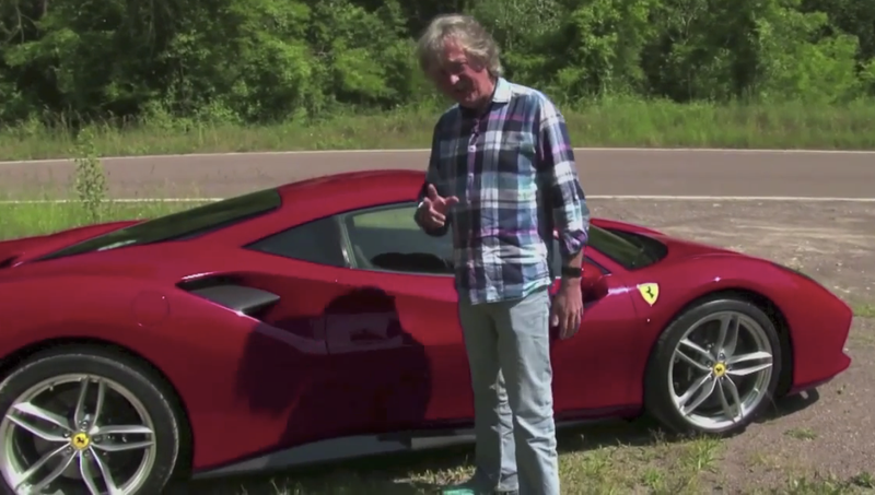 James May Reviews A Ferrari 488 Gtb Like Some Normal Youtube Guy
