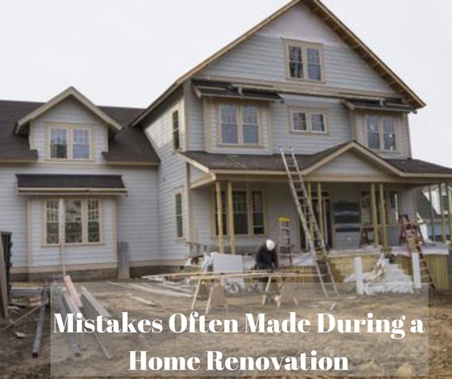 Illustration for article titled 4 Mistakes Often Made During a Home Renovation