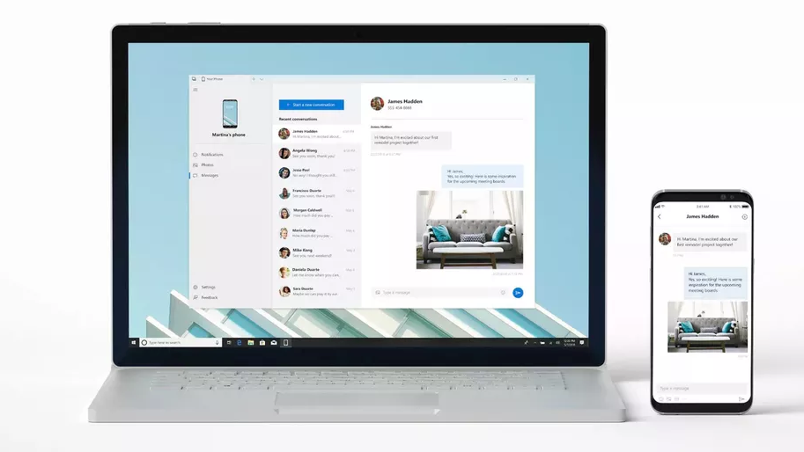 La nueva actualización de Windows 10 ya está aquí, y permite controlar tu móvil desde el PC