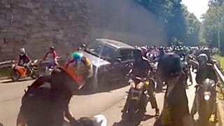 Screen grab of the incident. Â Â Youtube