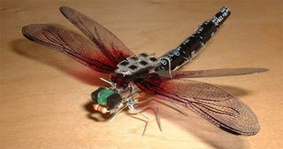 Illustration for article titled Solar Dragonfly Flaps Wings Feebly, Makes Us Sad