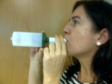 Illustration for article titled New sensor can detect signs of cancer on your breath
