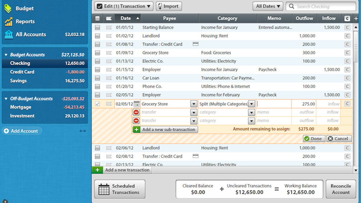 personal finance software for mac