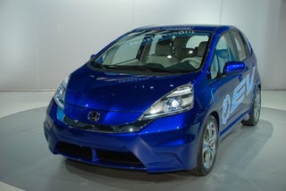 Illustration for article titled Honda Plans Electric Fit For 2012