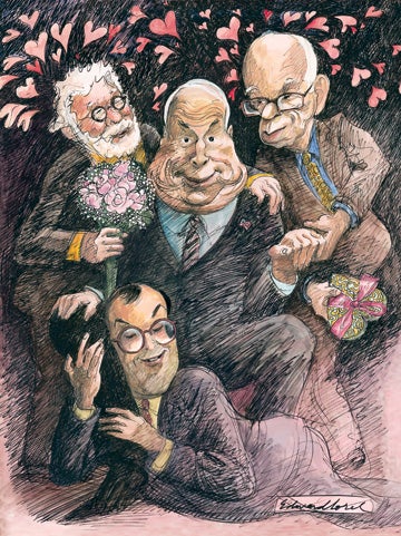 Illustration for article titled Is There Anything More Painful Than Watching A Dude "Mancrush" On Another Dude?