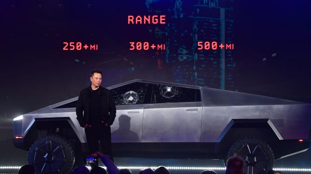 Elon Says Tesla's Cybertruck