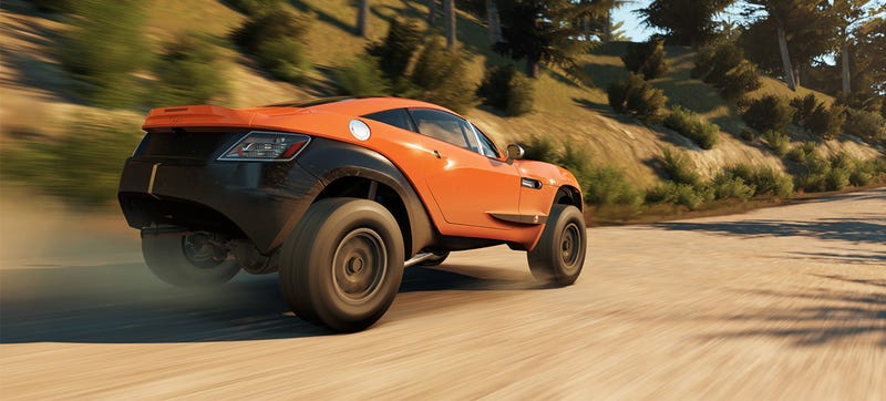 Illustration for article titled Rally Fighter Looks Spectacular In Forza Horizon 2 Digital Debut