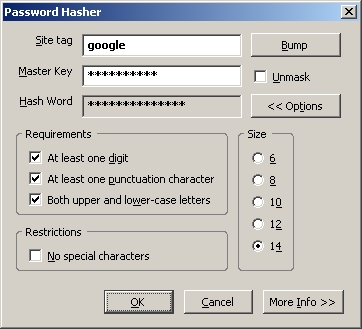 password hasher download