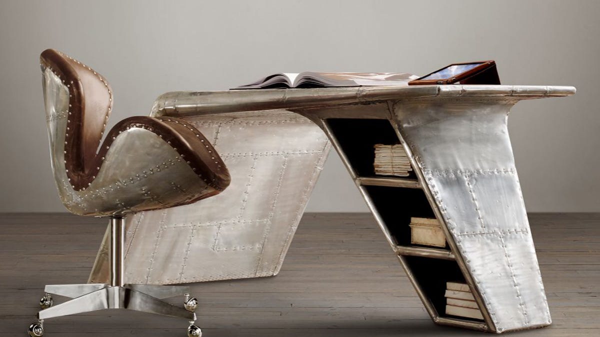 13 Designs That Bring Reclaimed Airplane Parts Into Your Home