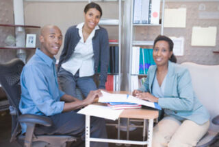 If you're a team-playing marketing whiz, this job may be for you. (Jack Hollingsworth/Stockbyte)