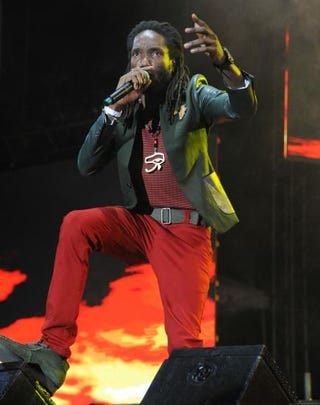 Kabaka Pyramid at Reggae Sumfest in July 2015 in St. James, JamaicaCourtesy of the Jamaican Tourist Board