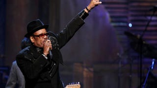 Bobby Womack performs at the 24th Annual Rock and Roll Hall of Fame induction ceremony at Public Hall in Cleveland April 4, 2009Michael Loccisano/Getty Images