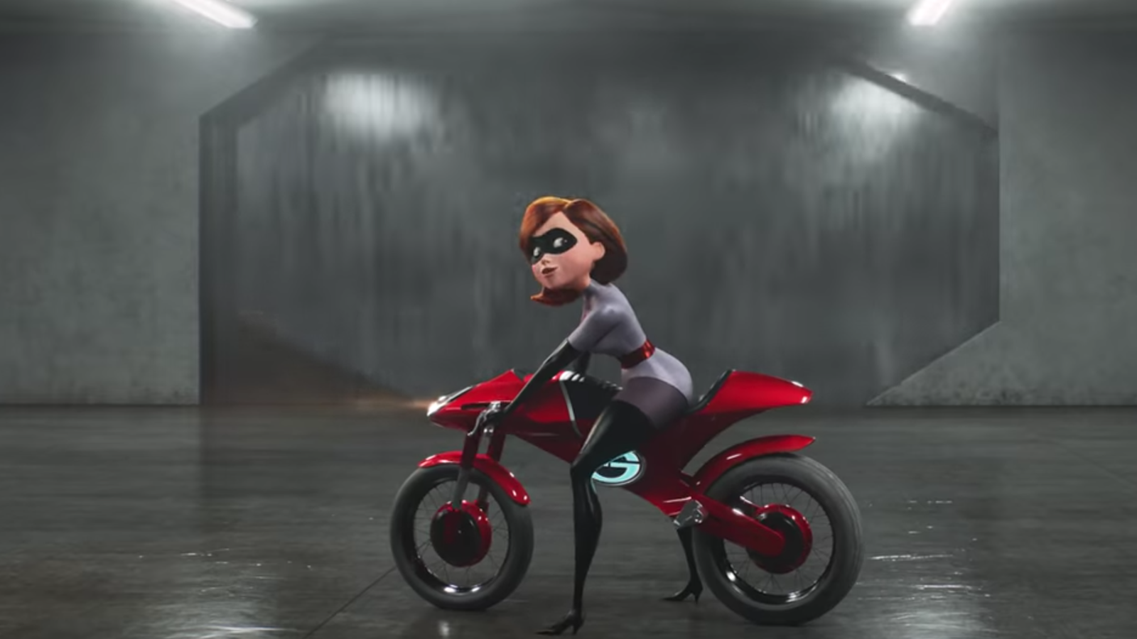 red incredibles car